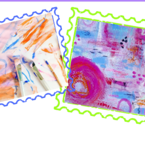abstract postcards