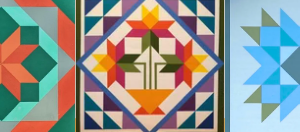 Barn quilt samples