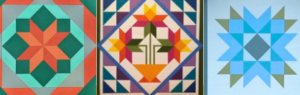 Barn quilt samples